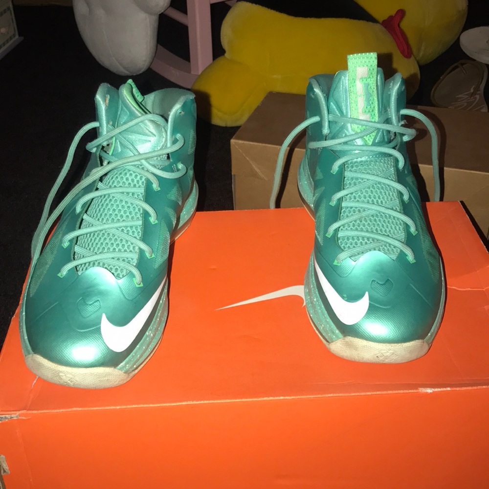 Turquoise lebrons